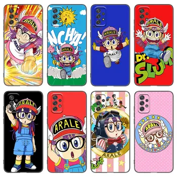 Dr. Izgāzties Arale Anime Tālrunis Case For Samsung Galaxy A21 A30 A50 A52 S A13 A22 A32 4G A33 A53 A73 5G A12 A23 A31 A51 A70 A71 A72