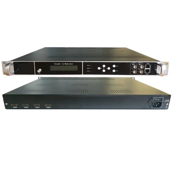 4 8 12 16 24 Kanālu HDMI, RF IP RF DVB-T, DVB-C ATSC ISDBT H264 Kabeļu priekšgalu HD Kodēšanas Modulators