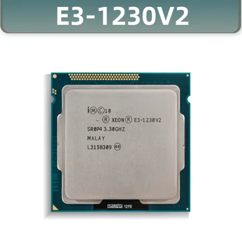 CPU E3-1230V2 CPU 3.30 GHz LGA 1155 8MB Quad-core E3-1230 V2 procesors 8M