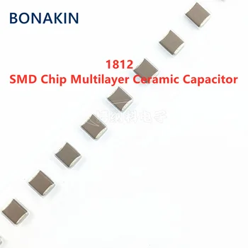10pcs 1812 4.7 NF 1000 V, 2000V 3000V 472K 10% X7R 4532 SMD Chip Daudzslāņu Keramikas Kondensatoru