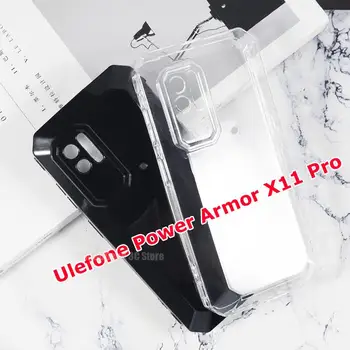 Kamera Aizsardzības Gadījumā Ulefone Power Armor X11 Pro Silikona Caso Mīksto TPU Tālruņa Vāciņu, Lai Ulefone Power Armor X11 Pro Būtiska