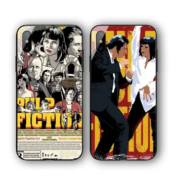 Pulp Fiction Tālrunis Lietā Par Iphone 11 12 13 14 Pro Max 7 8 Plus X Xr Xs Max Se2020 Rūdīts Stikls Cove