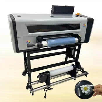 digitālā a2 2 in 1 uv dtf roll uzlīme filmu printeri 2022 jaunu drukas tehnoloģiju 42cm uv dtf zelta uzlīmju printeris ar laminātors