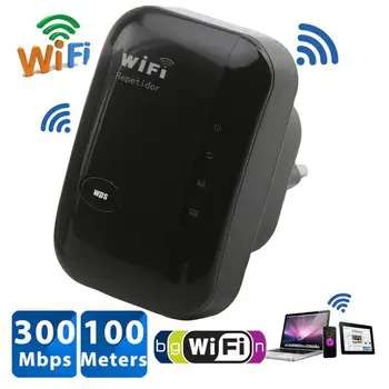 WiFi Extender Pastiprinātājs Repeater Pastiprinātājs Signālu 802 300Mbps Wireless-Fi nodrošina Bezvadu Atkārtotājs Režīms Un Standarta Režīms
