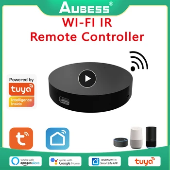 TUYA Smart IS Tālvadības Smart WiFi Universālā Centrālās Tuya Par Smart Home Kontroli, TV, DVD AUD AC Darbojas Ar Amz Alexa
