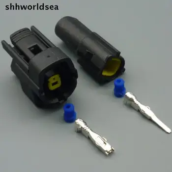 shhworldsea 1 pin 1,8 mm sieviešu, vīriešu daļa 174877-2 AMPĒRI-0-0174877-2 CA9314-000 auto ūdensizturīgs kabeļu spraudņu