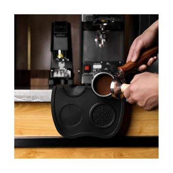 2GAB Espresso Kafijas Blietētājus Mat Silikona Aizskart Turētājs Stūra profils Mat Pad Anti-Skid Aizskart Mat Coffeeware Blietēšanas Rīki