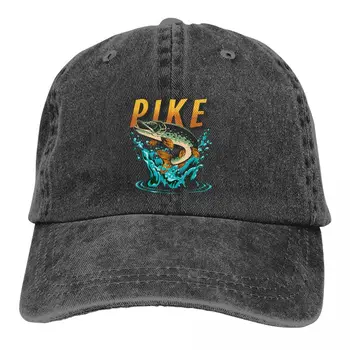 Pike Hunter Multicolor Cepuri Sasniedza Sieviešu Klp Zvejnieks, Makšķernieks, Personalizētu Sejsegu Aizsardzības Cepures