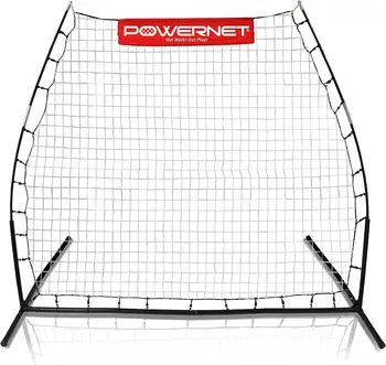 Rebounder Apmācības tīkls, Futbola, Lakrosa, Beisbola, Basketbola | Leņķveida Multi-Sport Atsitiens Pitchback Net | Portatīvie Dual Pract