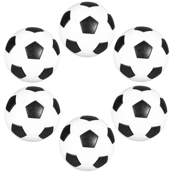 32mm Galda Futbols, galda futbola Nomaiņu Mini Melns un Balts Futbola Bumbas melnā un baltā futbols Galda Futbola playiing
