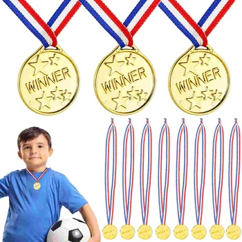 Bērni, Bērni Balvu Spēles Konkurences Bērniem, Medaļas, Sporta Diena Medaļas, Sporta Diena, Spēles, Bērnu Medaļas Bērniem Dejot