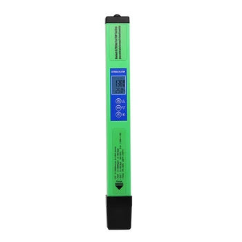 Zaļš Ūdens Kvalitātes Digitālo Testeri EK TDS SĀLS SG TEMP Detektoru Bluetooth APP Kontroles Dzeramā Laboratorijas Akvāriju