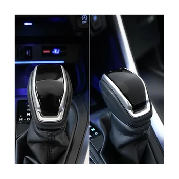 ABS Interjera Pārnesumu Pārslēgšanas Vadītājs Melns Vāks Toyota RAV4 XA50 2019 2020 Auto Stils Gear Vadītājs Sviras Pārslēgšanas Slēdzis Klp B