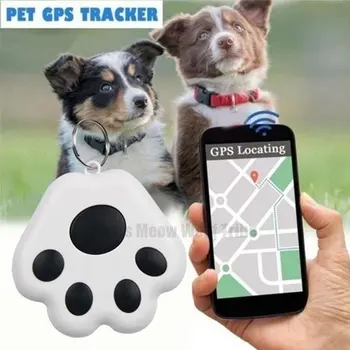 1 Gab. Mini Bluetooth Bezvadu Suņu GPS Tracker Slēptās Smart Anti-zaudēja Izsekošanas Ierīce Suņu Kaķu Meklētājs Pet Apkakle Piederumi