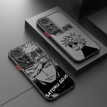 Jujutsu Kaisen Anime Redmi Piezīme 12S 12T 11E 11T 11S 10T 10S Ātrums Pro Plus Max Lite Matēta Caurspīdīga Telefonu Gadījumā