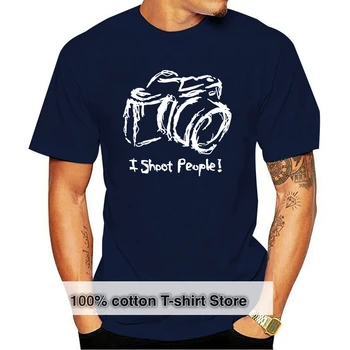 I-Shoot-Cilvēki-T-Krekls-Fotogrāfs-Kameras-Foto-Digitālās Foto- 14 16 18 100% kokvilnas t-veida krekls topi vairumtirdzniecības tee