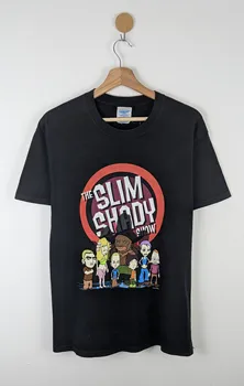 Vintage Eminem Slim Shady Parādīt Krekls Izmērs: Mums M