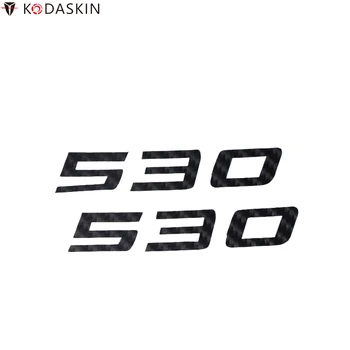 KODASKIN Motociklu Logo, Emblēmas Uzlīmes Melno Ogli, lai YAMAHA TMAX T-MAX 530 SX DX