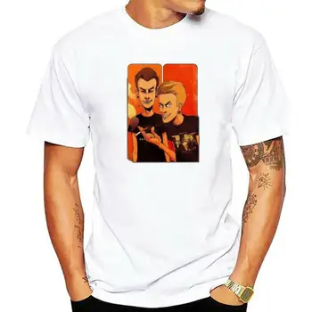 Ropa Hombre Camisetas Beavis Butthead Rock Tshirt Vīriešu Pagarināts Komiksu Punk Grafiskais Tshirts Summe Īstermiņa sleev Modes Gadījuma Topi