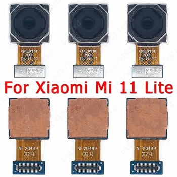 Atpakaļskata Aizmugurējo Kameru Xiaomi Mi 11 Lite Mi11 Galvenā Aiz Lielās Kameras Modulis Flex Nomaiņa Rezerves Daļas