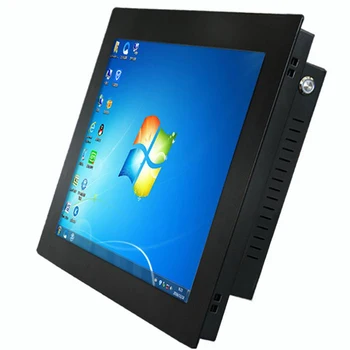 18.5 Collu Mini Planšetdatora Panelī Iestrādāta Rūpniecības All-in-One Dators ar Pretestības Touch Screen, lai Win10 Pro/Linux 1366*768