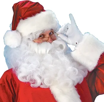 Santa Claus Pieaugušo Pilns Komplekts 8-Gabals, Kas Ietver Lielgabarīta Dāvanu Iepakojumā