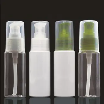 50ml PET pudeles plastmasas pudeles ar sūkni, ko izmanto seruma/losjons/emulsijas/fonda iepakošanas , kosmētikas iepakojuma