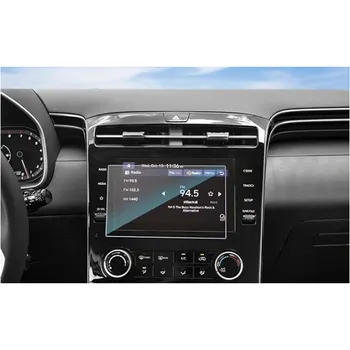 par Hyundai Tucson 2024. gadam GPS Navigācijas Filmu LCD Ekrāns Rūdīta Stikla kārtiņu Aizsardzības Anti Scratch Filmu