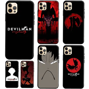 Devilman Crybaby Anime Tālrunis Lietā Par iPhone 13 12 11 14 Pro Max Mini XS X XR 6S 7 8 Plus SE 