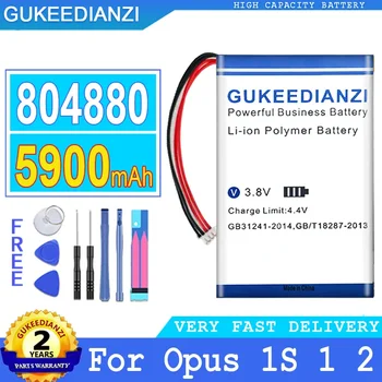 GUKEEDIANZI Akumulatora 804880 par Opus 1S 1 2 Opus1 par Opus2, Lielas Enerģijas Akumulators, 5900mAh