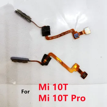 Oriģināls Par Xiaomi Mi 10T Mi10T Pro, Home Poga Pieskarieties ID pirkstu Nospiedumu Sensors Flex Izvēlnes Pogas Skeneris Connector Flex Cable