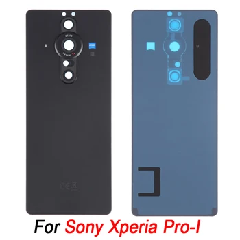 Oriģinālā Akumulatora Vāciņu Atpakaļ Par Sony Xperia Pro-es Tālruņa Aizmugures Vāciņu, lietojot Kameras Objektīvs Rāmja Rezerves Daļas