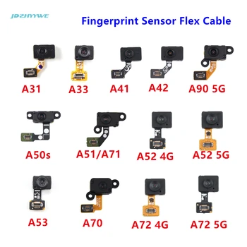 Sākotnējā pirkstu Nospiedumu Sensoru, Pogu Home Flex Kabelis Samsung Galaxy A71 A70 A90 A53 A51 A52 A50s A42 A41 A42 A33 A31 4G 5G