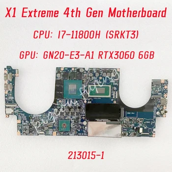 213015-1 Lenovo X1 Extreme 4th Gen Klēpjdators Mātesplatē PROCESORS: I7-11800H SRKT3 GPU: GN20-E3-A1 RTX3060 6GB DDR4 FRU: 5B21D53642