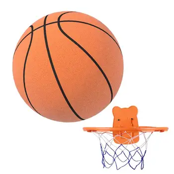Bērniem Veselīgs Izslēgt Basketbola Squeezable Izslēgt Veselīgs Basketbola Iekštelpu Klusums Bumbu Putu Basketbols