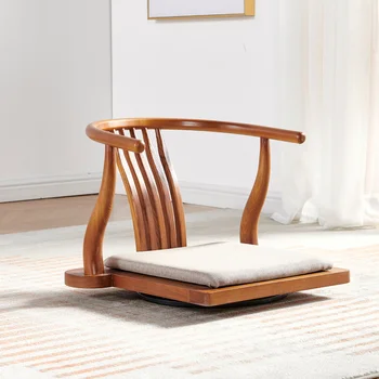 Šarnīrsavienojums Bāze Ērti Japāņu Grīdas Krēsls Ar atzveltni Zaisu Tatami Legless Krēslu Liels Lasījumā Spēles Meditējot