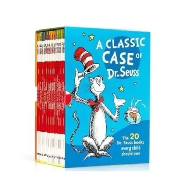 20 Grāmatas/Komplekts Classic Gadījumā, Dr. Seuss Padara Lasījumā Jautri, Interesanti, angļu Attēlu Stāstu Grāmata Bērniem Dāvanu Vecāku Bērnu Lasīšanas