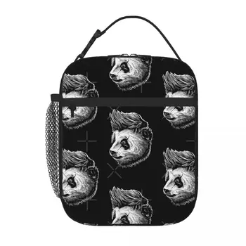Bailīgs Panda Pusdienas Tote Termo Soma Bērna Pusdienas Maisā Termo Cooler Bag
